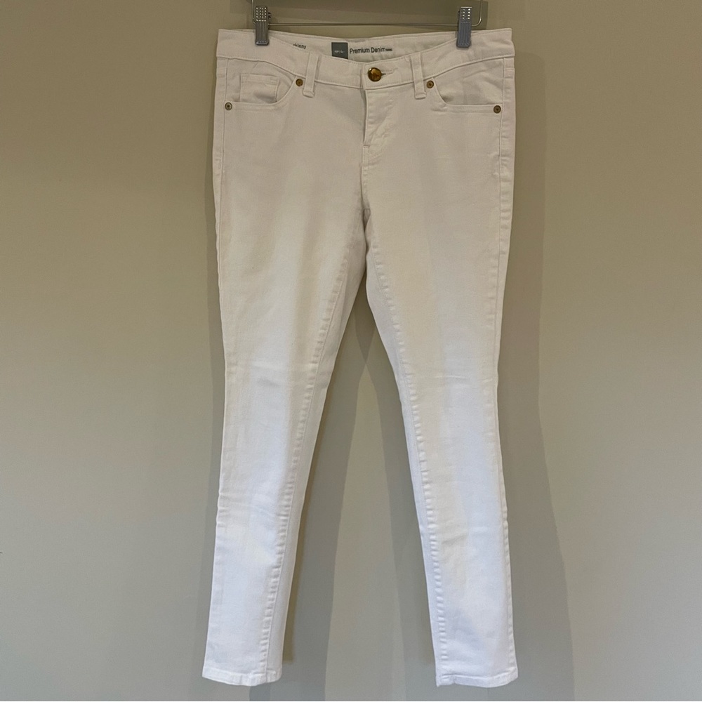 Mossimo White Skinny Jeans